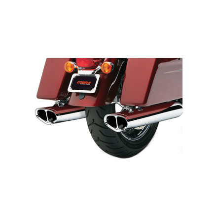 Cobra Tri-Oval Slip-On Exhaust Cobra Tri-Oval Slip-On Exhaust