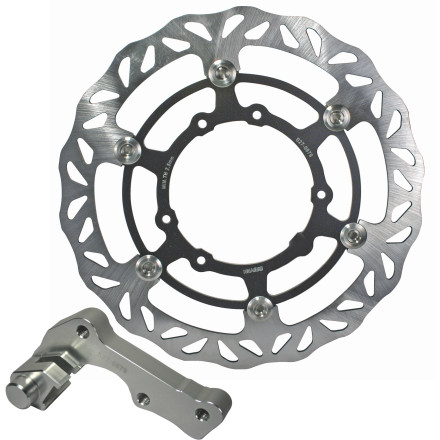 Driven Oversize Floating Front Brake Rotor Driven Oversize Floating Front Brake Rotor
