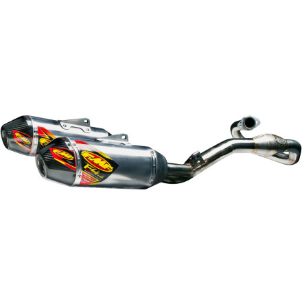 FMF Factory 4.1 RCT Complete Exhaust With Stainless Megabomb Header - Dual FMF Factory 4.1 RCT Complete Exhaust With Stainless Megabomb Header - Dual