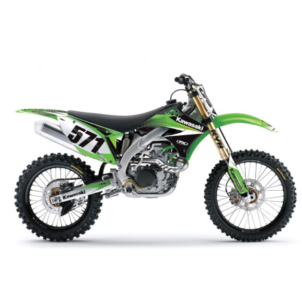 Factory Effex EVO 9 Graphics - Kawasaki Factory Effex EVO 9 Graphics - Kawasaki