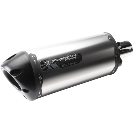 Two Brothers M-2 Black Series Slip-On Exhaust Two Brothers M-2 Black Series Slip-On Exhaust