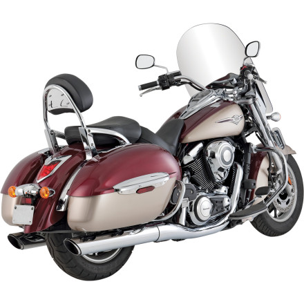 Vance & Hines Twin Slash Rounds Slip-On Exhaust Vance & Hines Twin Slash Rounds Slip-On Exhaust
