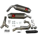 Akrapovic Evolution Titanium Full System Exhaust With Spark Arrestor