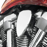 Baron Custom Accessories Chrome Mini Teardrop Air Cover - Smooth