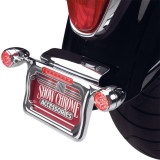 Show Chrome Accessories Raised License Plate Holder - Turn Signals