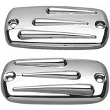 Show Chrome Accessories Raised Teardrop Master Cylinder Cover
