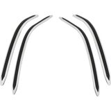 Show Chrome Accessories Saddlebag Scuff Strips