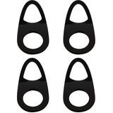 Show Chrome Accessories Bungee Seat Tie Down Brackets