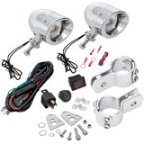Show Chrome Accessories Highway Bar Mini Halogen Light Kit - Universal