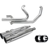 Bagger Brothers Omega True Dual Exhaust
