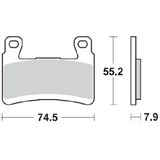 Braking CM66 Race Compound Brake Pads
