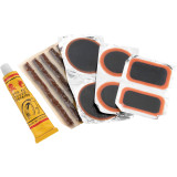 BikeMaster Tire And Tube Patch And Plug Replacement Kit