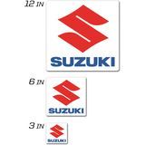D'COR Visuals Suzuki Square Icon Decal