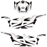 D'COR Visuals Polaris 2-Door Graphic Kit - RZR