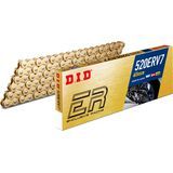 DID 520 DZ2 Gold Motocross Chain – 120 Links For Enduro, Off-Road & MX Bikes