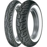 Dunlop Harley Davidson D401 Whitewall Tire Combo