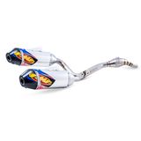 FMF Factory 4.1 Dual RCT Complete Exhaust W/ Stainless Megabomb