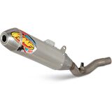 FMF Q4 Hex Spark Arrestor Slip-On Exhaust With Side Panel
