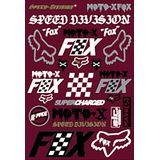 Fox Racing Track Pack Stickers