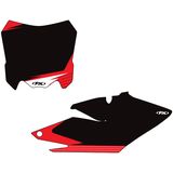 Factory Effex Pre-Cut Number Plate Backgrounds - Honda