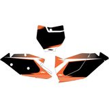 Factory Effex Pre-Cut Number Plate Backgrounds - KTM