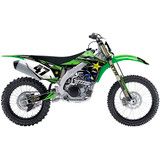 Factory Effex 16 Rockstar Kawasaki Complete Shroud/Trim/Fork Graphic Kit