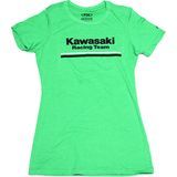 Factory Effex Women's Kawasaki Stripes T-Shirt