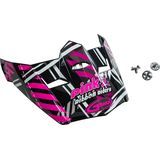GMAX MX46 Helmet Visor - Pink Ribbon Riders