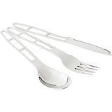 GSI Outdoors Glacier Stainless Cutlery Set - 3-Piece