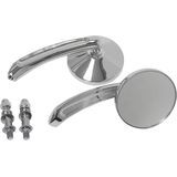 Round Die Cast Mirrors