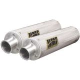 HMF Performance Series Slip-On Exhaust - Dual