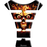 Keiti Tank Protector - Skull / Flames