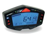 Compteur Koso digital DB-01R Noir/Bleu Multifonctions - FP MOTO