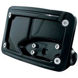 Kuryakyn Curved Horizontal Side Mount License Plate Holder