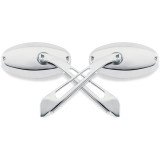 Kuryakyn Ellipse Glass Mirrors