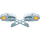 Kuryakyn Turn Signal Glass Mirrors