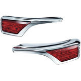 Kuryakyn Passenger Armrest Trim With LED Turn Signal Accents