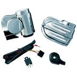 Kuryakyn Super Deluxe Wolo Bad Boy Horn Kit