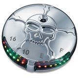 Kuryakyn Zombie LED Fuel & Battery Gauge
