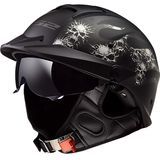 LS2 Rebellion Helmet - Bones