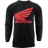 Basic Honda Wing Long Sleeve Shirt