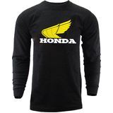 Honda Retro Wing Long Sleeve Shirt