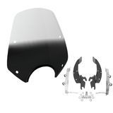 Memphis Shades Del Rey Windshield With Trigger-Lock Mounting Kit