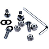 Motion Pro Chrome License Plate Hardware