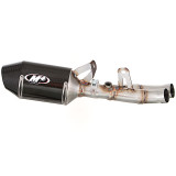 M4 Street Slayer Slip-On Exhaust With Muffler Box Eliminator