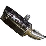 M4 Tech One Slip-On Exhaust With Catalytic Converter Eliminator