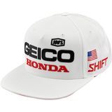 100% 2020 Geico Honda Podium Snapback Hat