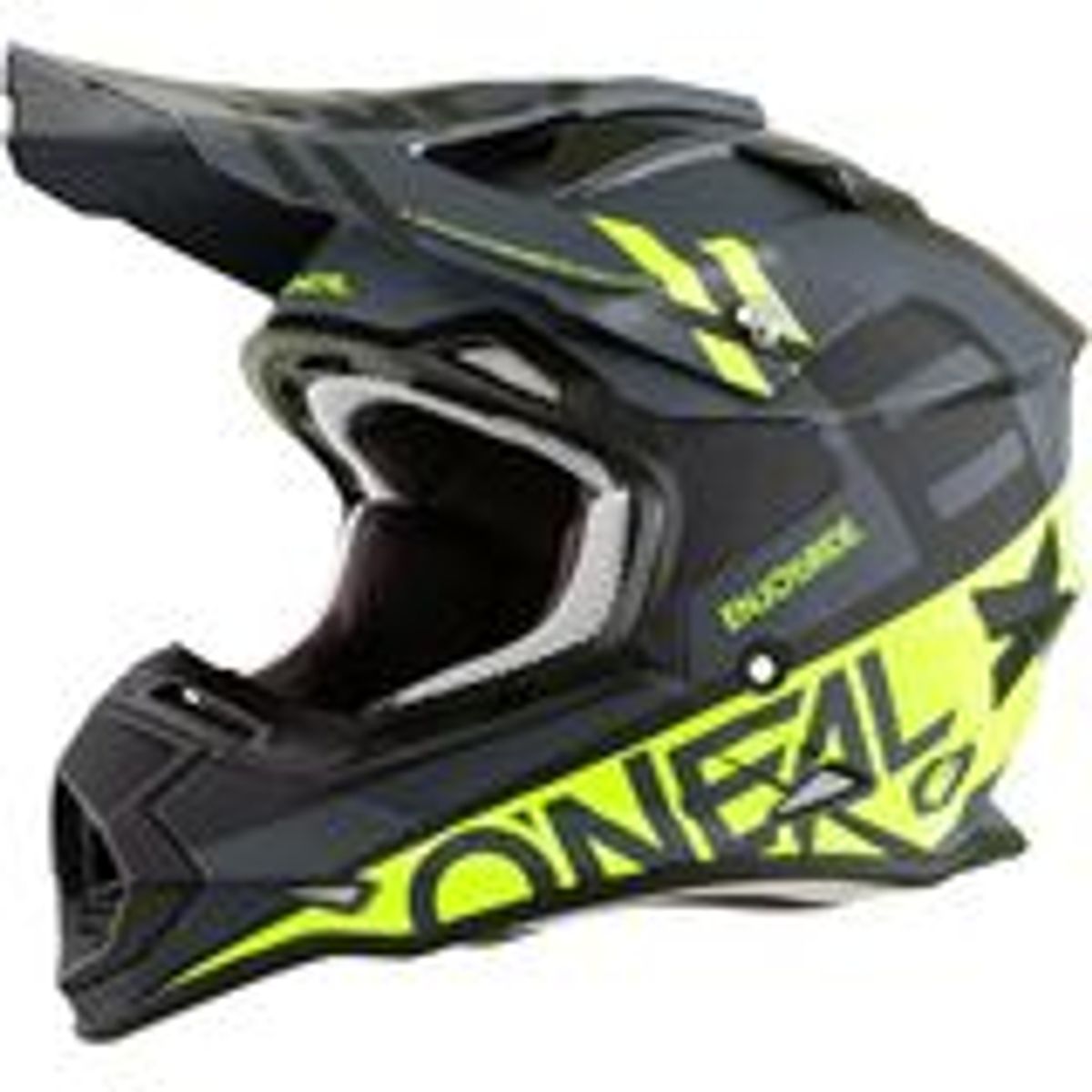 Casco Oneal 3 Series Hexx Moto Motocross Enduro Negro/blanco - Motorace  Store