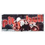 Pit Bull Metal Sign