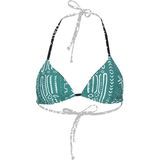 Border Line Reversible Tiki Triangle Bikini Top - Women's